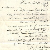 John Taylor Gilman to John Langdon